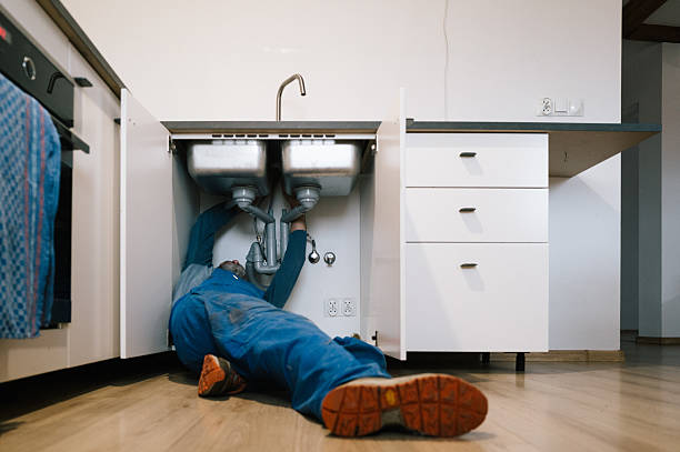 Professional Plumbing technician working in Kennebunkport, ME